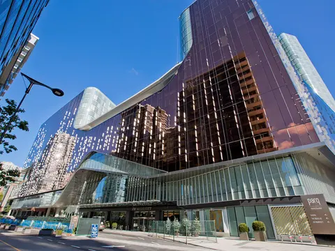 Parq Casino, building seen from outside